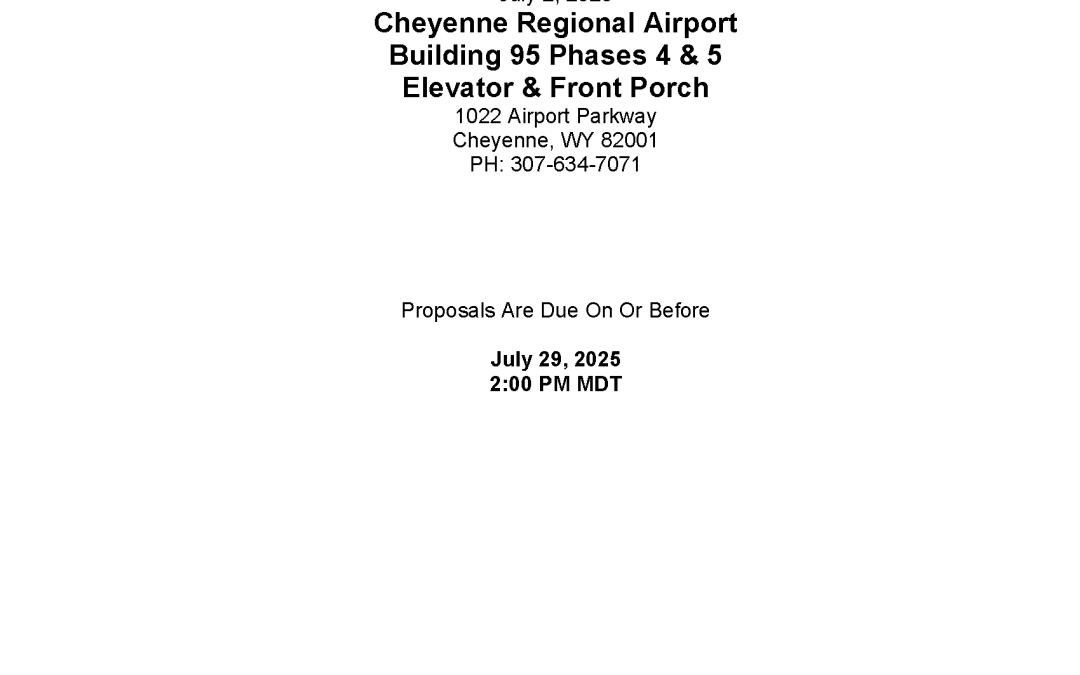 Building 95 – RFP Phase 4 & 5